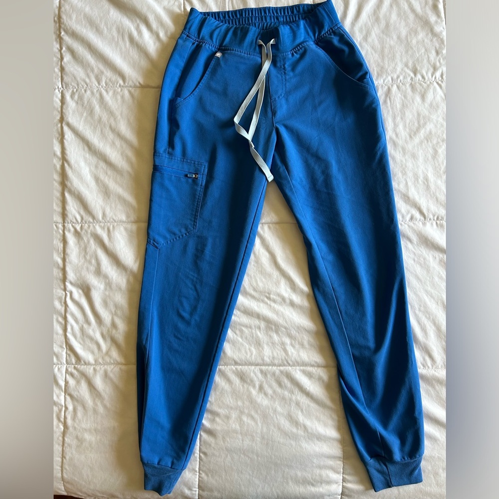 Women’s Blue XS Figs Jogger Scrub Pants